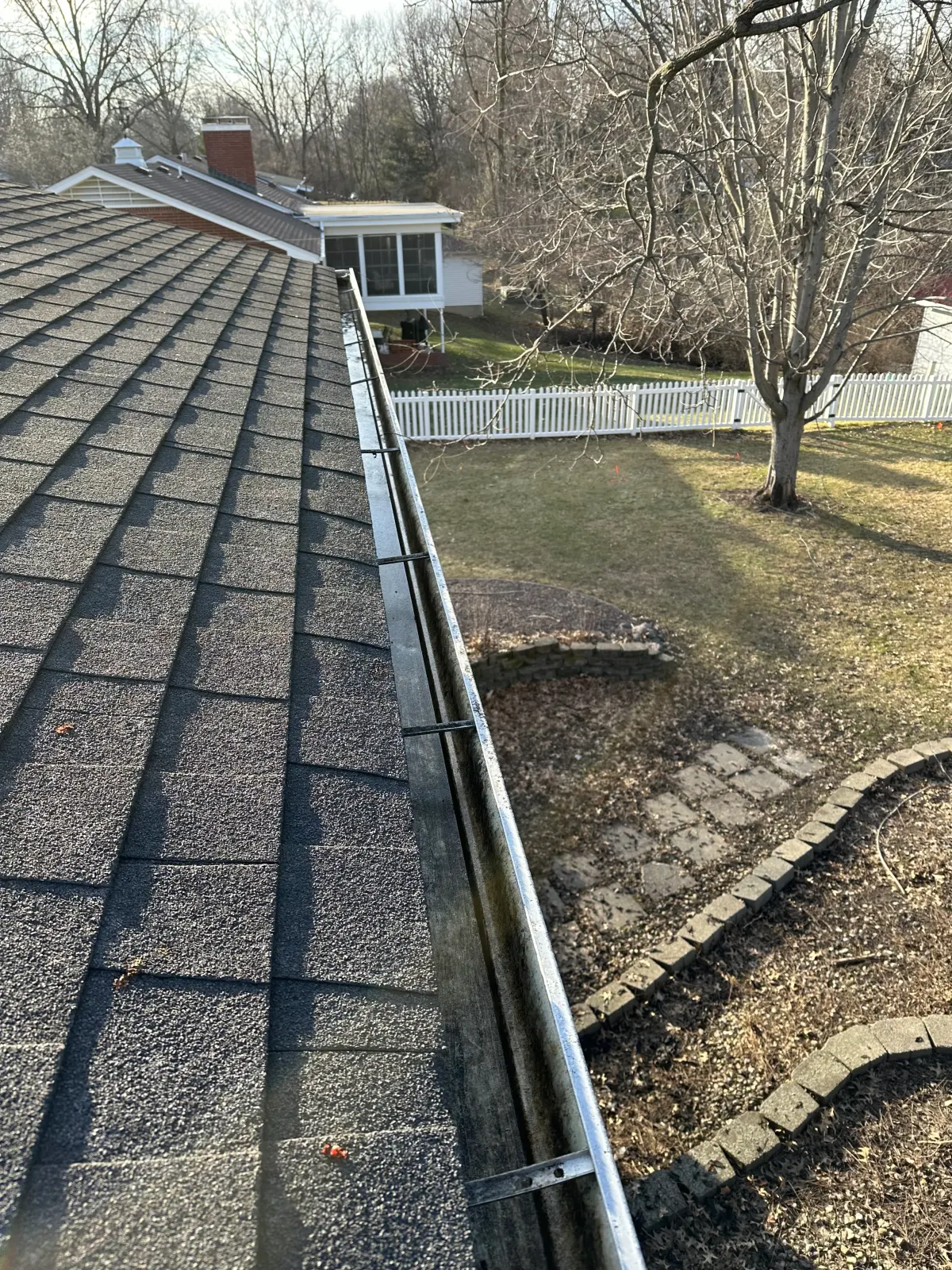 Packed Gutter Run